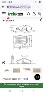 Lichtgewicht 2-persoons tent - Ideaal voor backpacken!, Caravans en Kamperen, Ophalen of Verzenden