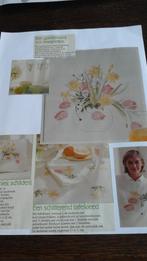 Borduurpatroon van margriet, lentebloemen, Ophalen of Verzenden, Zo goed als nieuw, Handborduren, Patroon