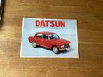Datsun 1300 Leaflet, Ophalen of Verzenden