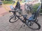Fiets Cortina met voor en achterzitje, Ophalen, Zo goed als nieuw, Minder dan 49 cm, Minder dan 10 versnellingen