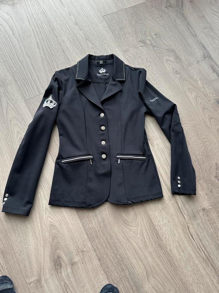 Wedstrijd jasje Equitheme mt 36, Dieren en Toebehoren, Paardrijkleding, Zo goed als nieuw, Bovenkleding, Dressuur, Ophalen of Verzenden