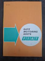 Fiat safe motering hints, Ophalen of Verzenden