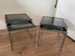 Bijzettafeltjes Brabantia 2 setjes van 2, Huis en Inrichting, Ophalen, Minder dan 45 cm, Minder dan 55 cm, Gebruikt