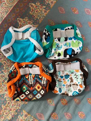 4x Petit Lulu overbroekjes maat XS/newborn