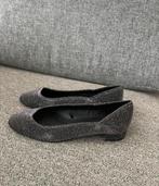 Zara glitter ballerina, loafers, platte flats, slip ons 36, Ophalen of Verzenden, Zo goed als nieuw, Zara, Instappers
