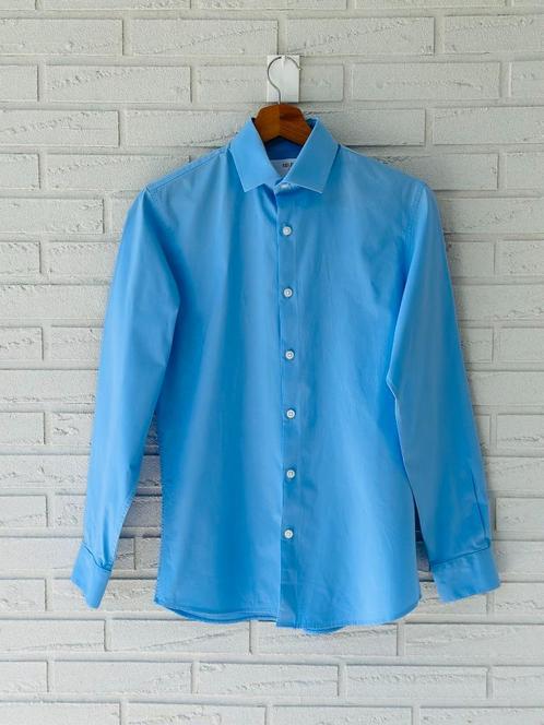 Men’s Blue Shirt – Selected Homme | Size XS, Kleding | Heren, Overhemden, Zo goed als nieuw, Halswijdte 38 (S) of kleiner, Blauw