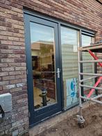 Kozijn dubbel glas met deur. Pui 295x245, Doe-het-zelf en Verbouw, Kozijnen en Schuifpuien, Dbs, Dbs, Deurkozijn, 225 cm of meer