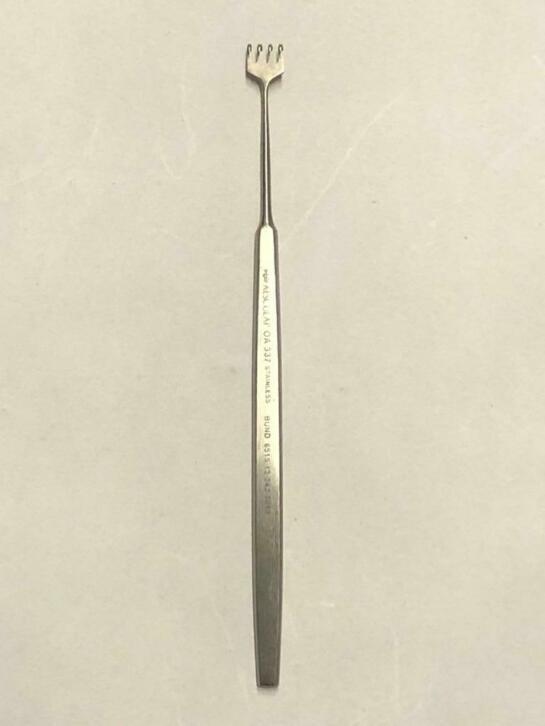 Aesculap 4-tands haakje Rollet of Iris, Diversen, Braces, Nieuw, Ophalen of Verzenden