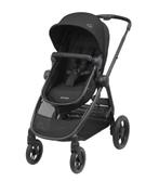 Maxi Cosi Zelia³ Kinderwagen, Zwart + Cabriofix autostoeltje, Ophalen, Zo goed als nieuw, Combiwagen, Verstelbare duwstang