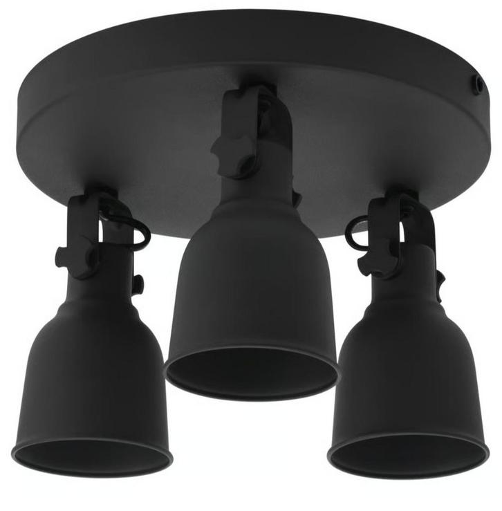 Te koop: IKEA HEKTAR plafondlamp (3 spots) – 3 stuks beschik, Huis en Inrichting, Lampen | Spots, Zo goed als nieuw, Metaal of Aluminium