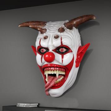 Haloween Creepy Satyr Mask – Wall Decor beschikbaar voor biedingen