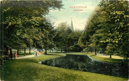 (381-252-035) Amsterdam Vondelpark, Verzamelen, Ansichtkaarten | Nederland, Noord-Holland, Verzenden