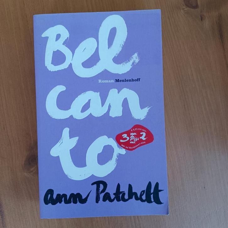 Belcanto, Boeken, Romans, Gelezen, Amerika, Ophalen of Verzenden