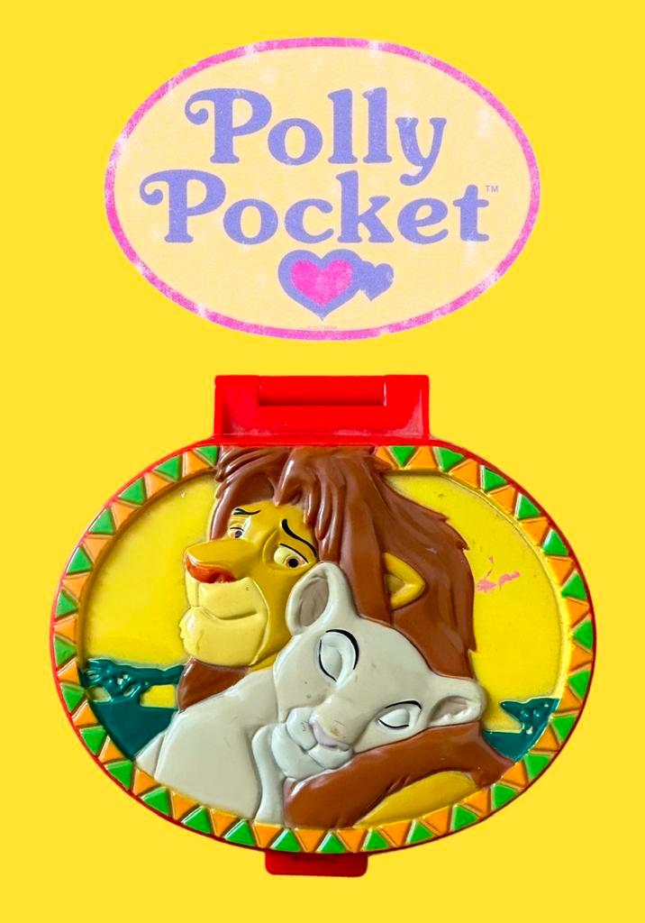 Vintage Polly Pocket – Disney’s The Lion King Bluebird 1996, Verzamelen, Speelgoed, Gebruikt, Ophalen of Verzenden