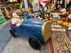 Vintage Trapauto met Michelin Man, Antiek en Kunst, Antiek | Speelgoed, Ophalen