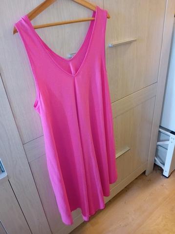 Leuke prachtige roze tuniek jurk maat 48/50 beschikbaar voor biedingen