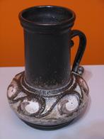 retro vintage keramiek vaas Strehla Germany GDR 70s, Overige kleuren, Aardewerk of Porselein, Ophalen of Verzenden, Zo goed als nieuw