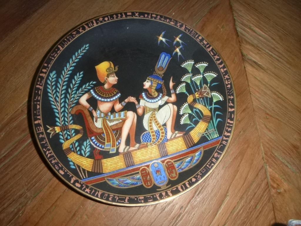 wandborden van Limoge met Egyptische afbeelding, Ophalen of Verzenden, Overige typen