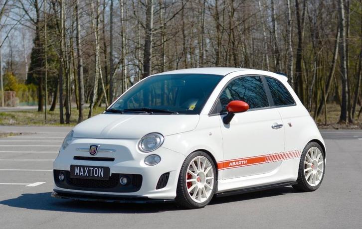 Voorlip spoiler sideskirt achterlip - Fiat 500 Abarth 08-15, Auto diversen, Tuning en Styling, Ophalen of Verzenden