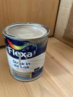 Flexa strak in de lak Suede bruin waterbasis, Ophalen, Zo goed als nieuw, Wit, Lak