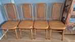 Rieten stoelen, Huis en Inrichting, Stoelen, Ophalen, Gebruikt, Bruin, Twee