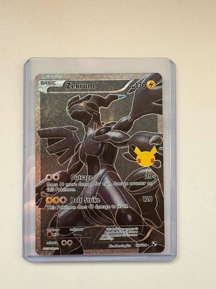 Zekrom 114 - CEL BLW, Hobby en Vrije tijd, Verzamelkaartspellen | Pokémon, Nieuw, Losse kaart, Ophalen of Verzenden