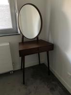 Sidetable with mirror, Huis en Inrichting, Ophalen, 100 tot 150 cm, Eikenhout, Zo goed als nieuw