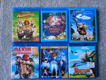 Disney Blu-Ray dvd 101 Dalmatiers Big-Hero6 Rapunzel Norton
