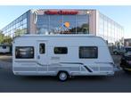 LMC Musica 470 E enk bed, mover en luifel, Caravans en Kamperen, Caravans, Standaardzit, 4 tot 5 meter, LMC en Münsterland, Overige typen