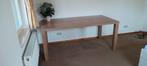 Te koop mooie eiken fineer eettafel, Huis en Inrichting, Tafels | Sidetables, Ophalen, Zo goed als nieuw, 150 tot 200 cm, 25 tot 50 cm