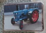Metalen Tractor Wandbord - Nieuw!, Huis en Inrichting, Ophalen of Verzenden, Nieuw