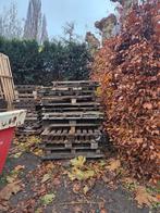 Houten Pallets - Gebruikt, Tuin en Terras, Terrasdelen en Vlonders, Ophalen, Gebruikt, Hout