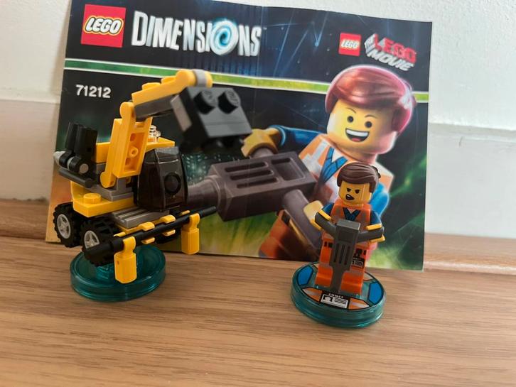 Lego Dimensions Emmet (71212), Kinderen en Baby's, Speelgoed | Duplo en Lego, Zo goed als nieuw, Ophalen of Verzenden