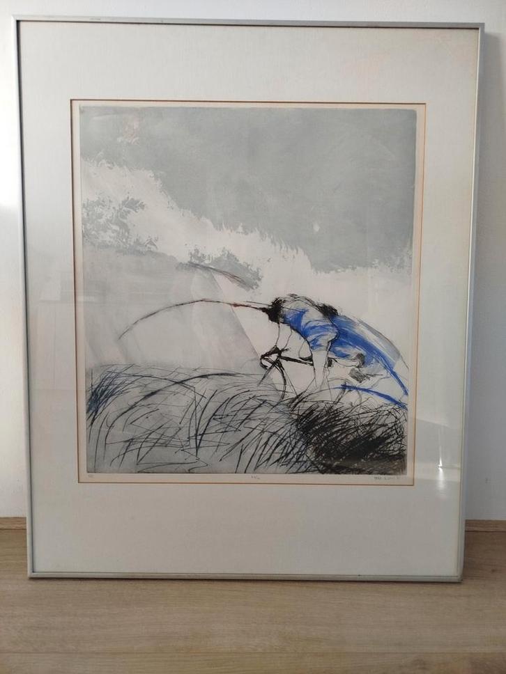 Gerdi Bouws Zeefdruk - VII, Antiek en Kunst, Kunst | Litho's en Zeefdrukken, Ophalen