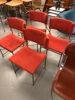 Vintage Pastoe stoelen door Cees Braakman 4x, Vier, Gebruikt, Ophalen of Verzenden