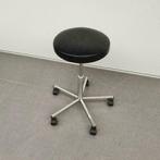 Oostwoud verrijdbare kruk retro vintage, 1 kruk, Ophalen of Verzenden, Nieuw, 60 tot 90 cm