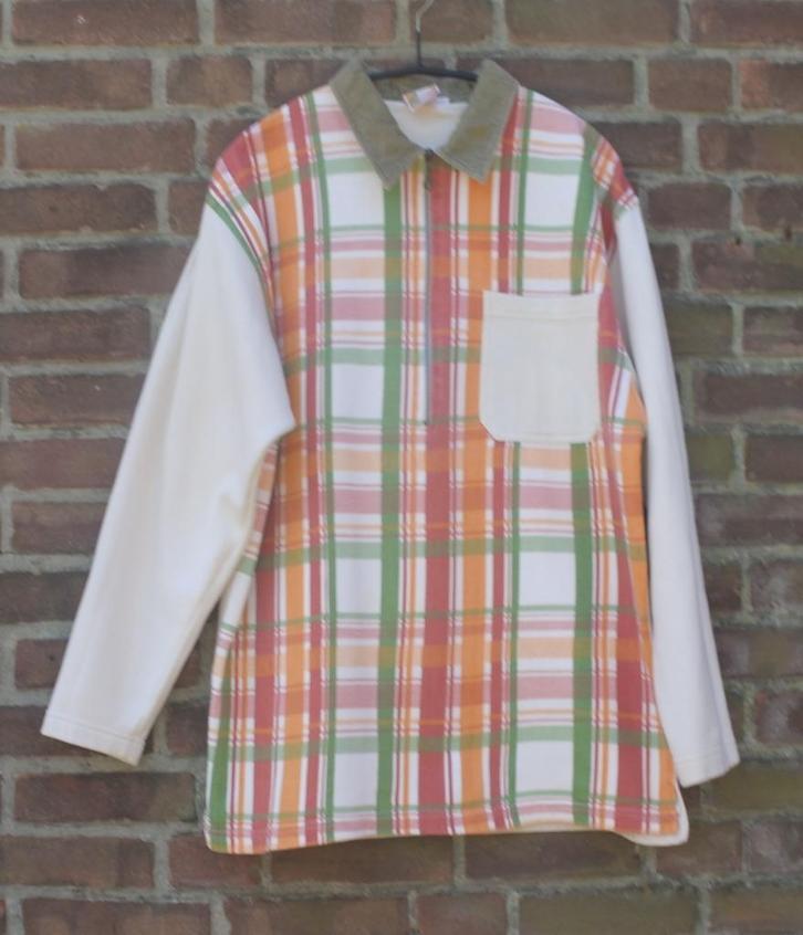 Vrolijke gekleurde trui mt. M, katoen, D en F edition, Kleding | Dames, Truien en Vesten, Zo goed als nieuw, Maat 38/40 (M), Ophalen of Verzenden