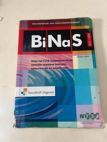 BinNaS Informatieboek Natuurwetenschappen 6e editie beschikbaar voor biedingen