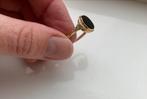 Bobbie Vintage Victorian cocktail signet ring Bobbie Bodt, IJzer of Staal, Nieuw, Ophalen of Verzenden, 17 tot 18