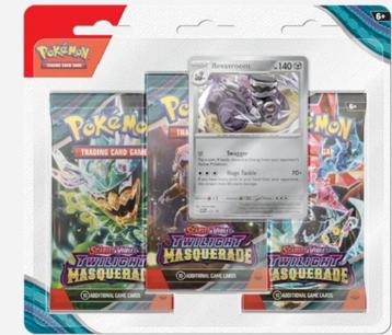 Pokémon Twilight Masquerade: 3-Pack Blister - Revaroom  beschikbaar voor biedingen