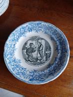 bordjes van GIEN uit Frankrijk met iedere andere karikatuur, Ophalen of Verzenden