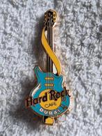Hard Rock Cafe : DUBAI : Emaille Gitaar Speld, Verzenden, Zo goed als nieuw, Merk, Speldje of Pin