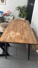 Woood eettafel l180xb90x78, Huis en Inrichting, Tafels | Eettafels, Ophalen, 50 tot 100 cm, Zo goed als nieuw, Vijf personen of meer