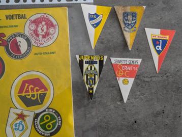 MONTY FOOTBALL CLUBS STICKERS 4 PLUS 1 GRATIS beschikbaar voor biedingen