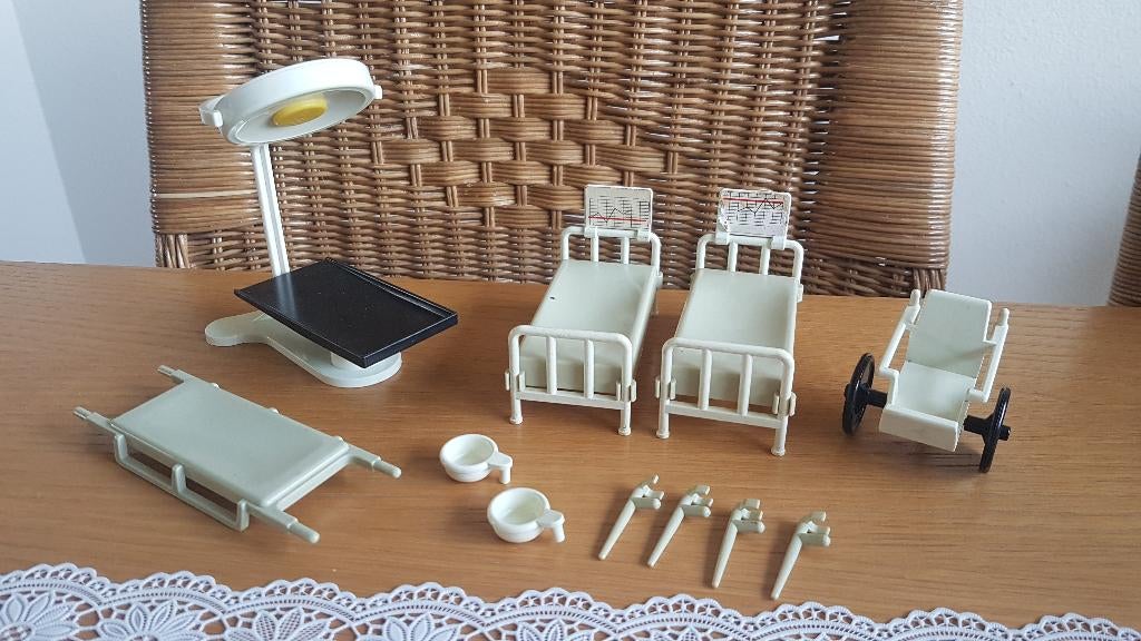 playmobil 3238 ziekenhuis accessoires, Ophalen of Verzenden, Gebruikt