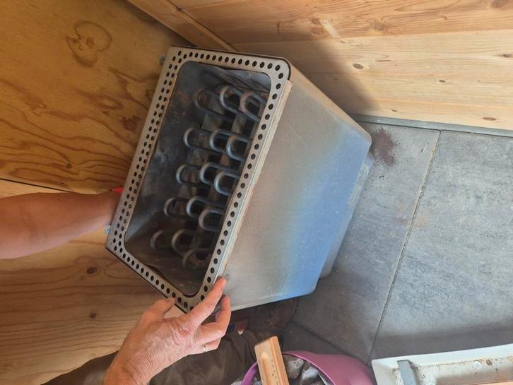 Sauna kachel, Sport en Fitness, Sauna, Gebruikt, Toebehoren, Fins of Traditioneel, Ophalen