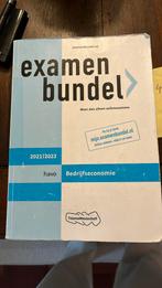 Examenbundel havo Bedrijfseconomie 2021/2022, Ophalen of Verzenden, Zo goed als nieuw, HAVO, Nederlands
