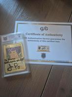 Valwalla Slab Grad 8 Pikachu met Jaison Page Handtekening, Ophalen of Verzenden, Zo goed als nieuw, Losse kaart