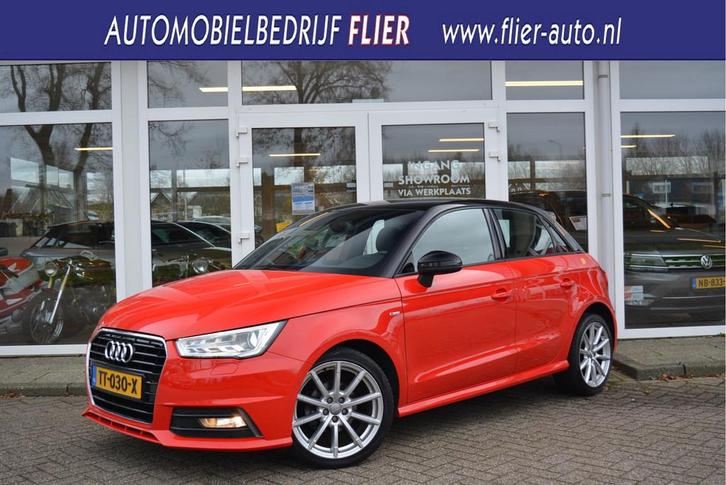 Audi A1 Sportback 1.0 TFSI Advance Sport S-Line Binnen Buite, Auto's, Audi, Bedrijf, Te koop, A1, ABS, Airbags, Airconditioning