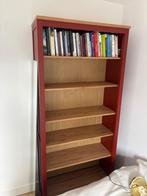 boekenkast Hemnes Ikea rood, Huis en Inrichting, Kasten | Boekenkasten, Ophalen, Met plank(en), Gebruikt, 50 tot 100 cm